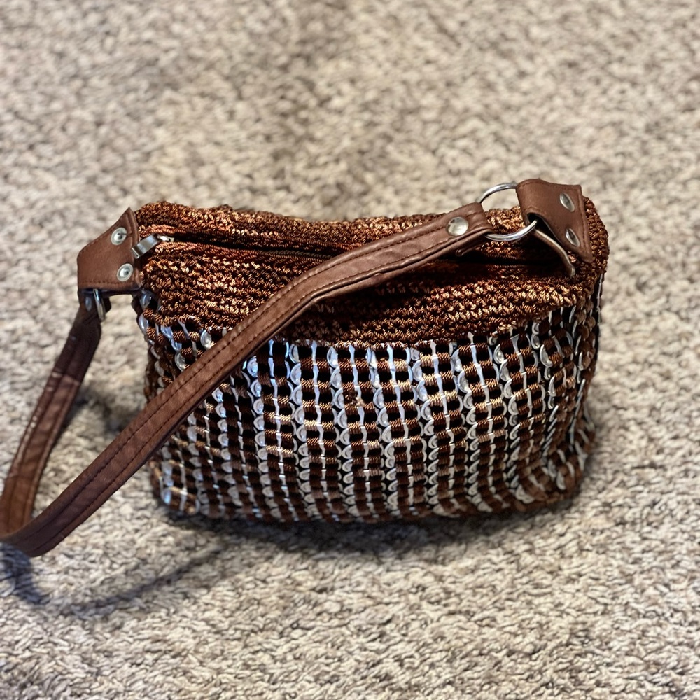 Soda Tab Purse Brown
